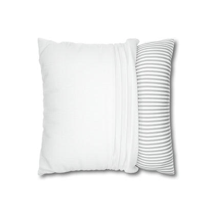 Just as Sane Spun Polyester Square Pillow Case