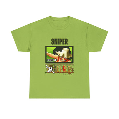 Sniper Usopp Unisex Heavy Cotton Tee