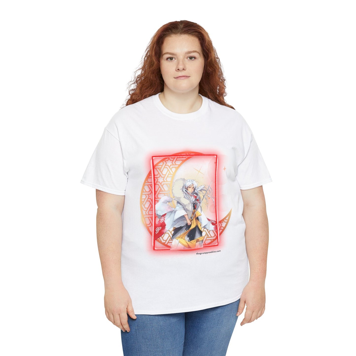 Sesshomaru Moon Unisex Heavy Cotton Tee