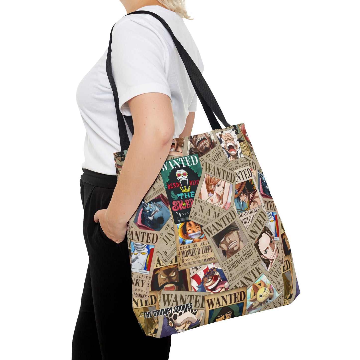 One Piece- Wanted Dead or Alive Tote Bag