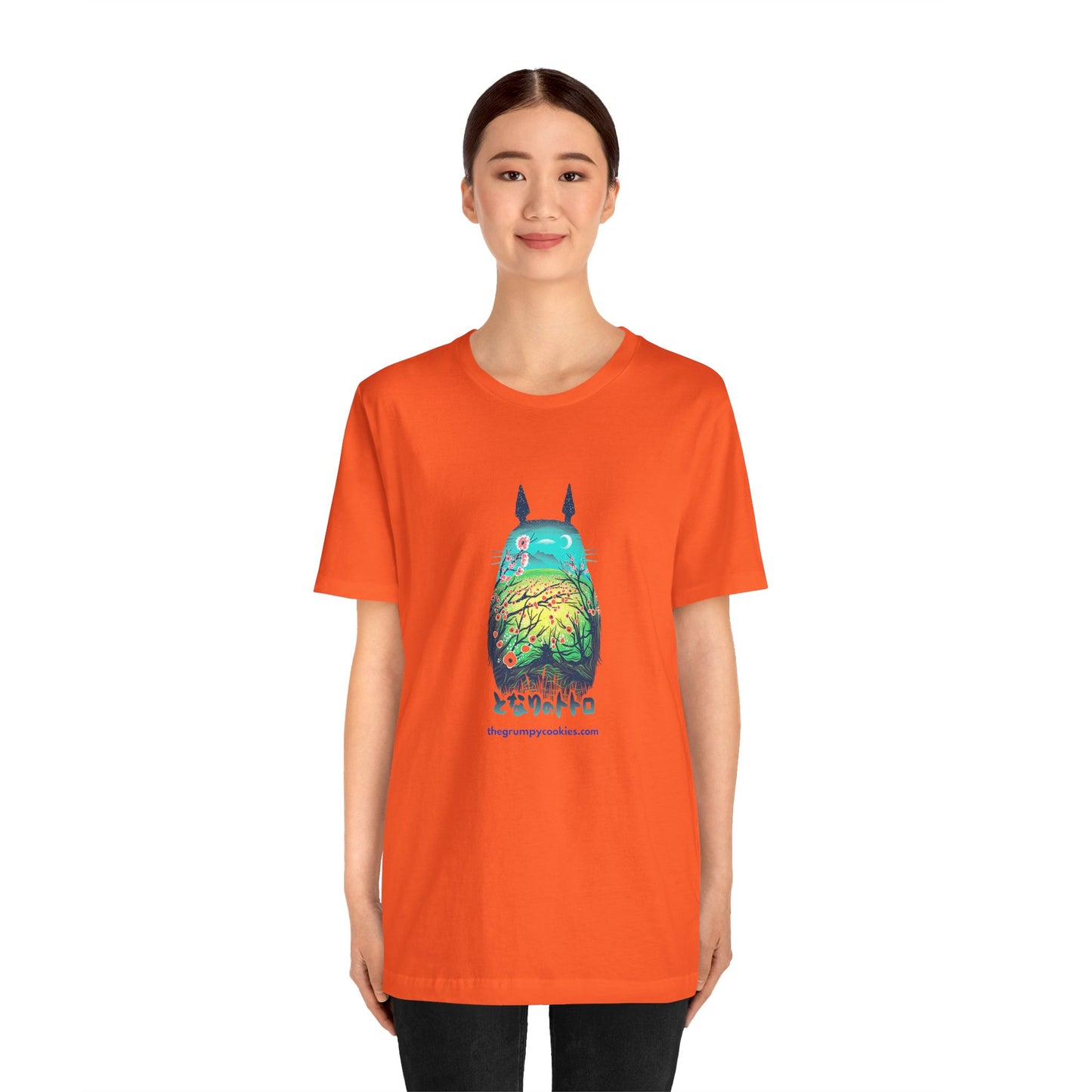 Totoro Garden Unisex Jersey Short Sleeve Tee