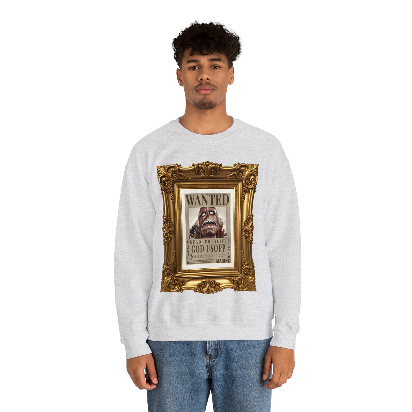 Fine Art Usopp Unisex Heavy Blend™ Crewneck Sweatshirt