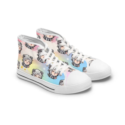 Chibi Weretiger Women's High Top Sneakers