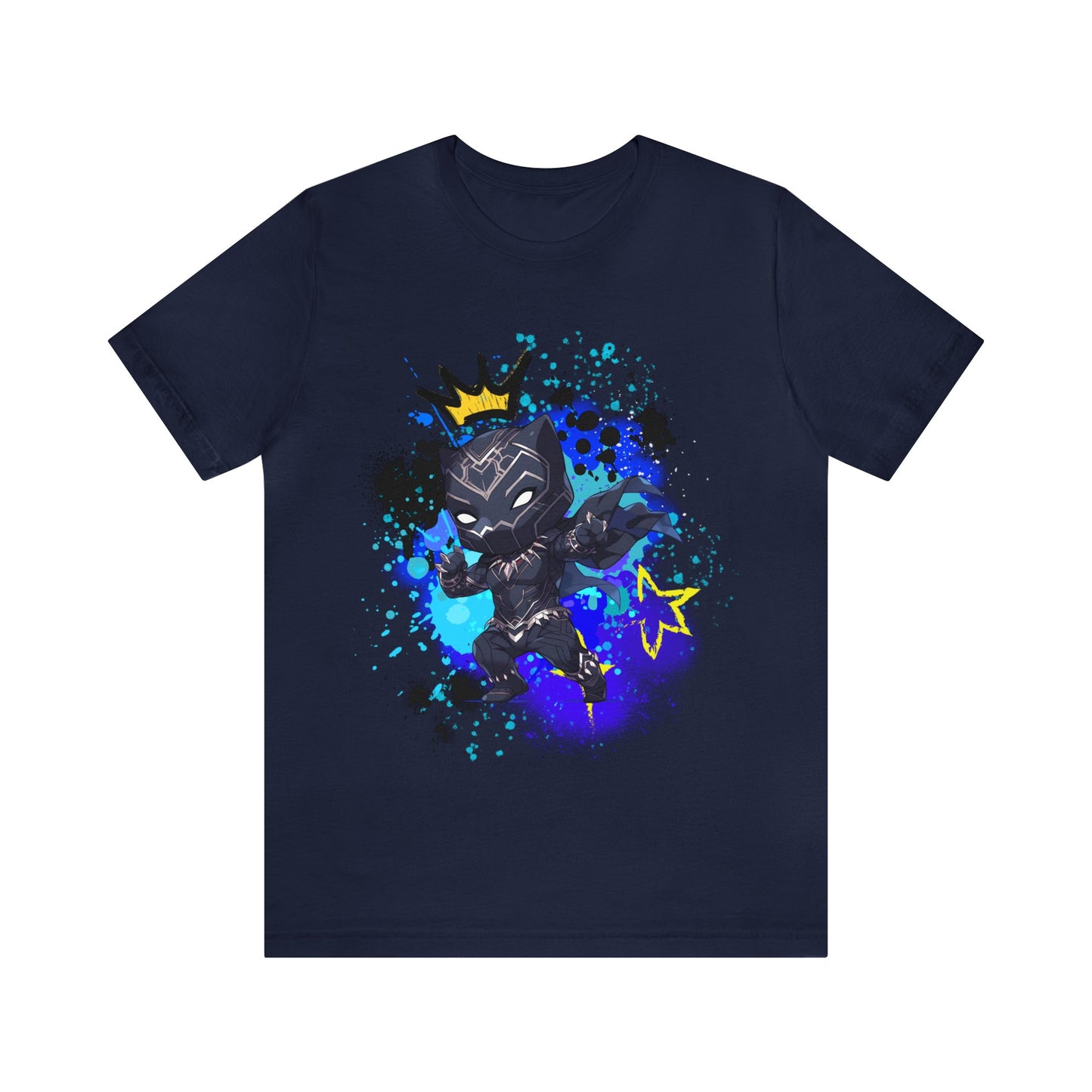 Black Panther Jersey Short Sleeve Tee