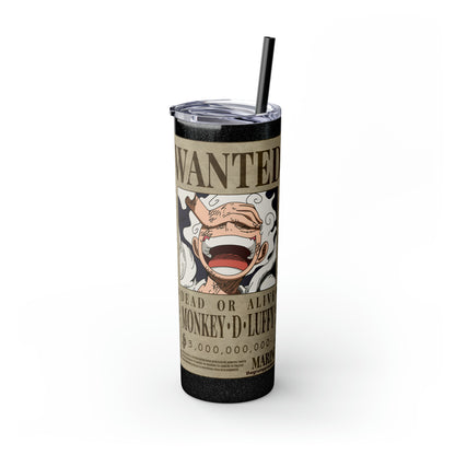 Luffy Fifth Gear Skinny Tumbler with Straw, 20oz