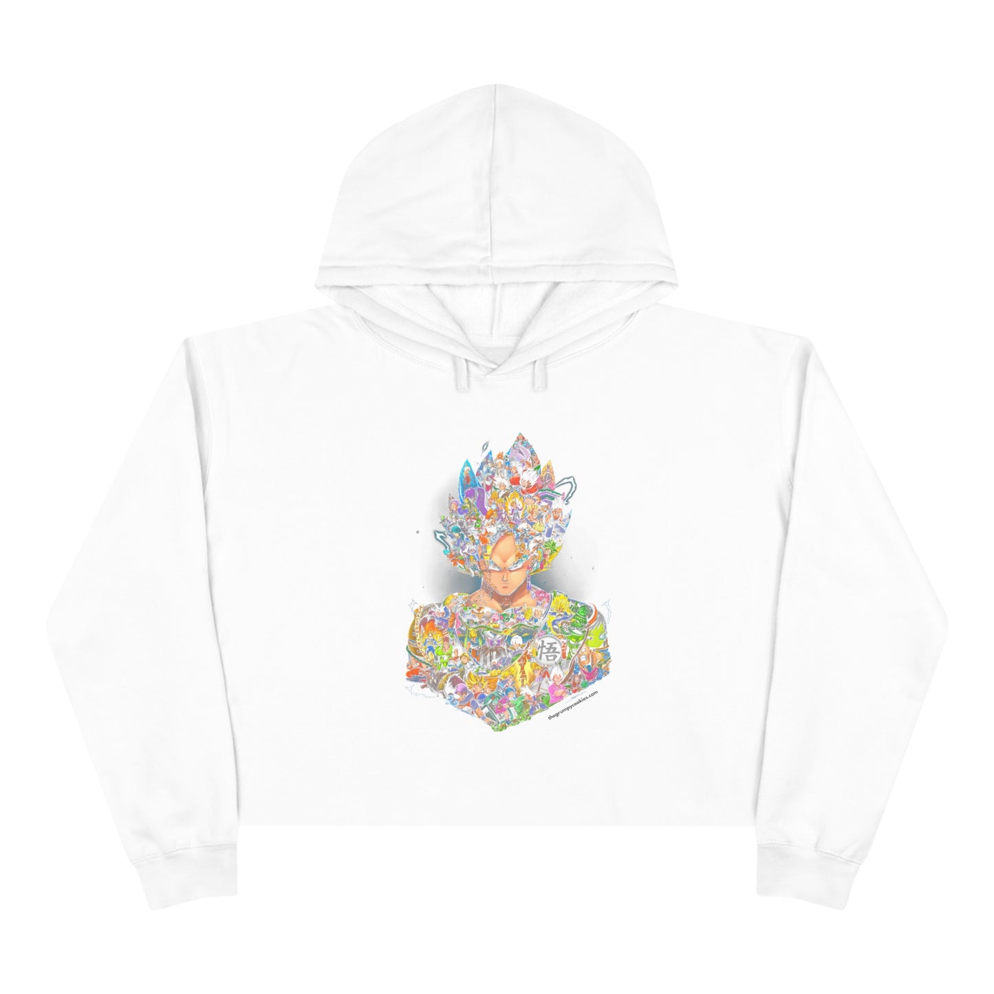 Dragon Ball Z Goku Crop Hoodie