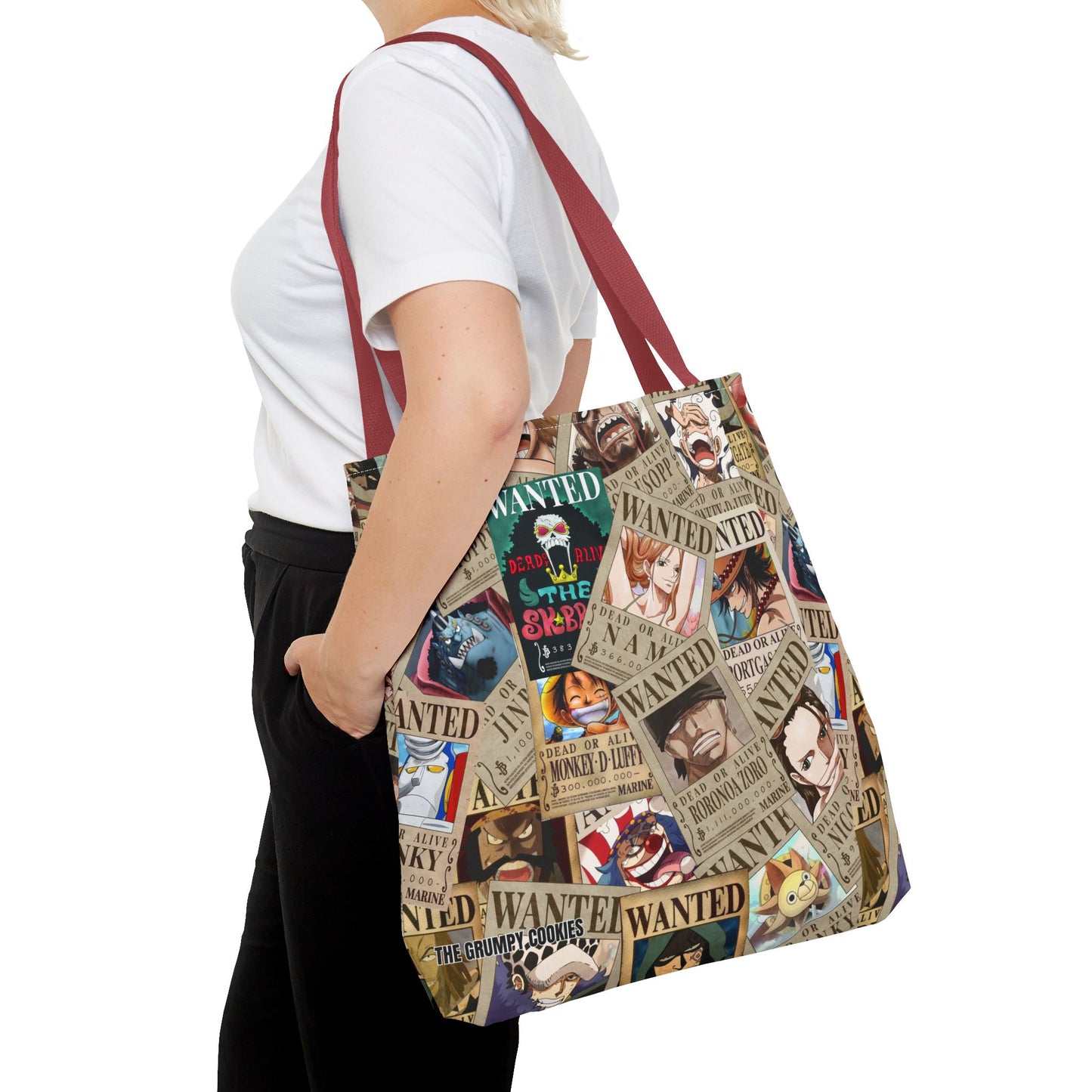 One Piece- Wanted Dead or Alive Tote Bag