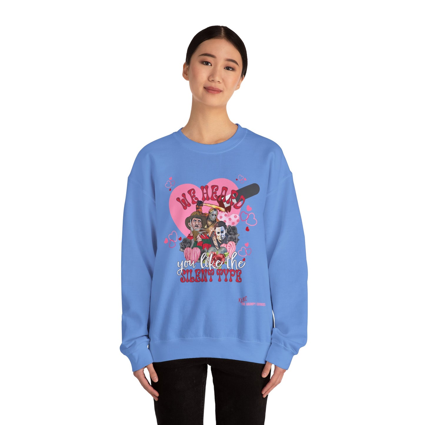 The Terror Team - Silent Type Unisex Heavy Blend™ Crewneck Sweatshirt