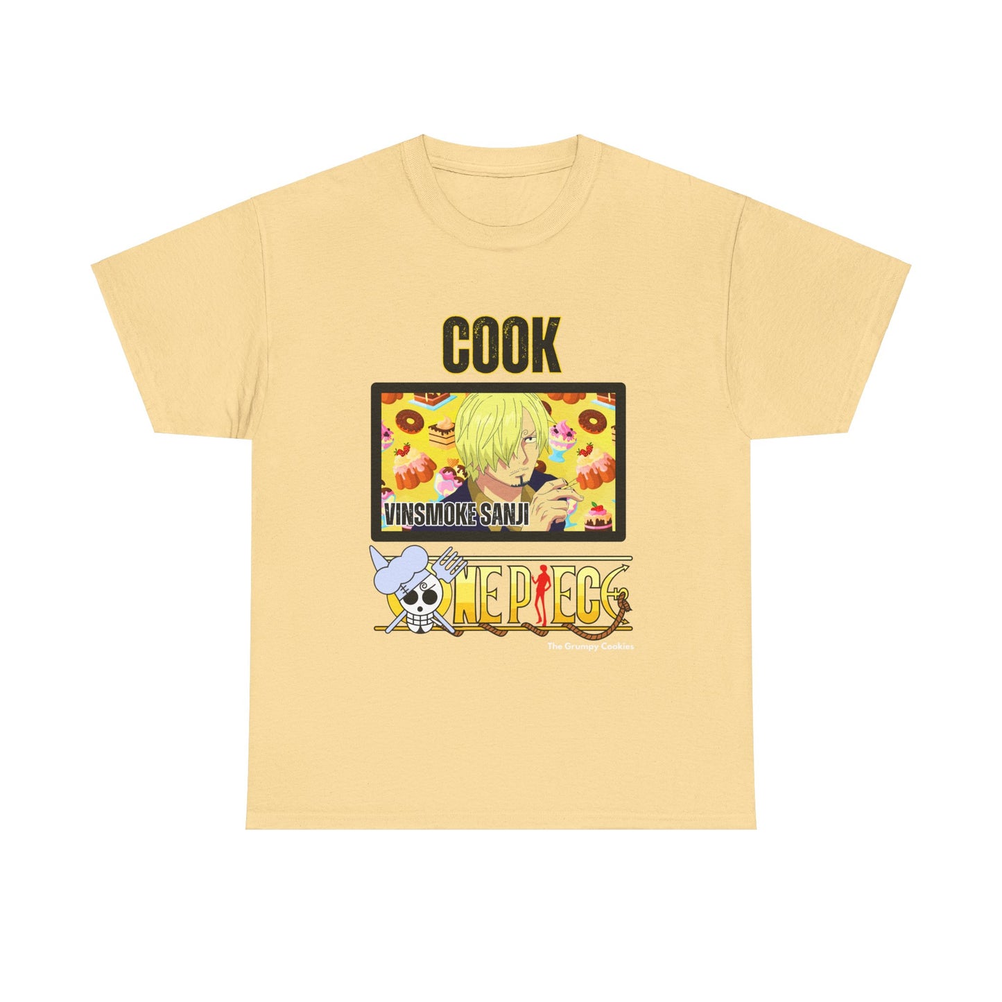 Cook Sanji Unisex Heavy Cotton Tee