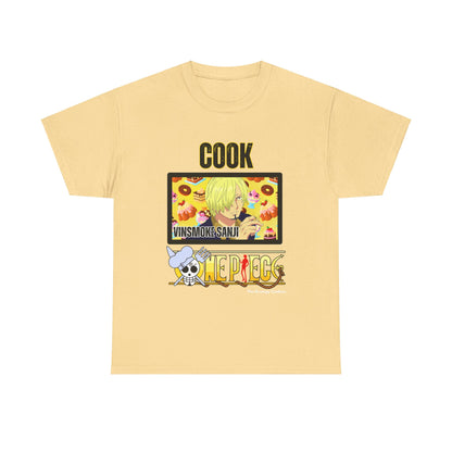 Cook Sanji Unisex Heavy Cotton Tee