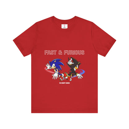 Sonic - Fast & Furious Jersey Short Sleeve Tee