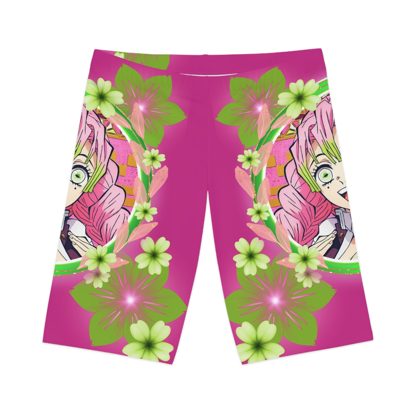 Demon Slayer - Love Me Hashira Mitsuri Women's Bike Shorts