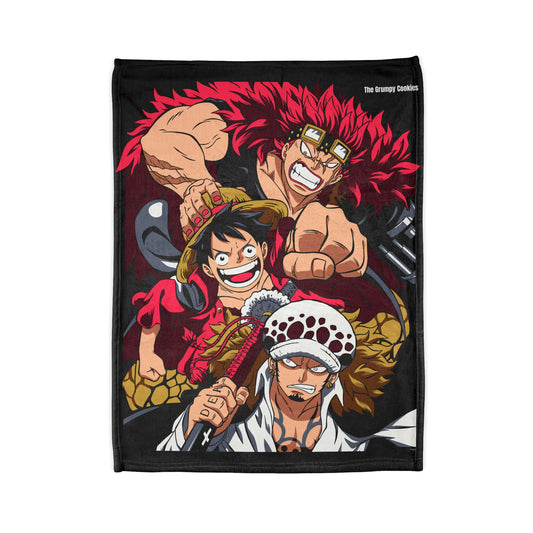 One Piece Worst Generation Polyester Blanket