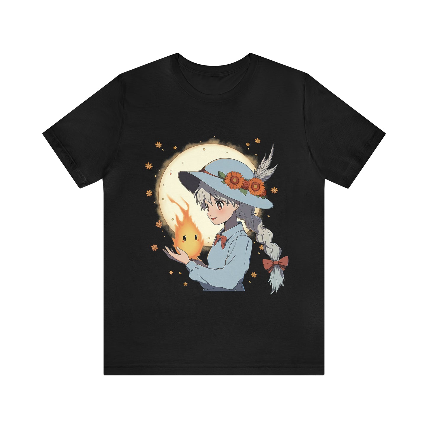 Howl's Moving Castle Jersey Short Sleeve Tee