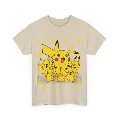 Pika Pika Pika Unisex Heavy Cotton Tee