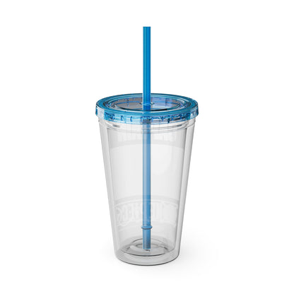 One Piece- Captain Luffy Sunsplash Tumbler with Straw, 16oz