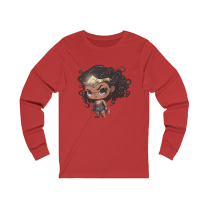 DC - Wonder Girl Unisex Jersey Long Sleeve Tee