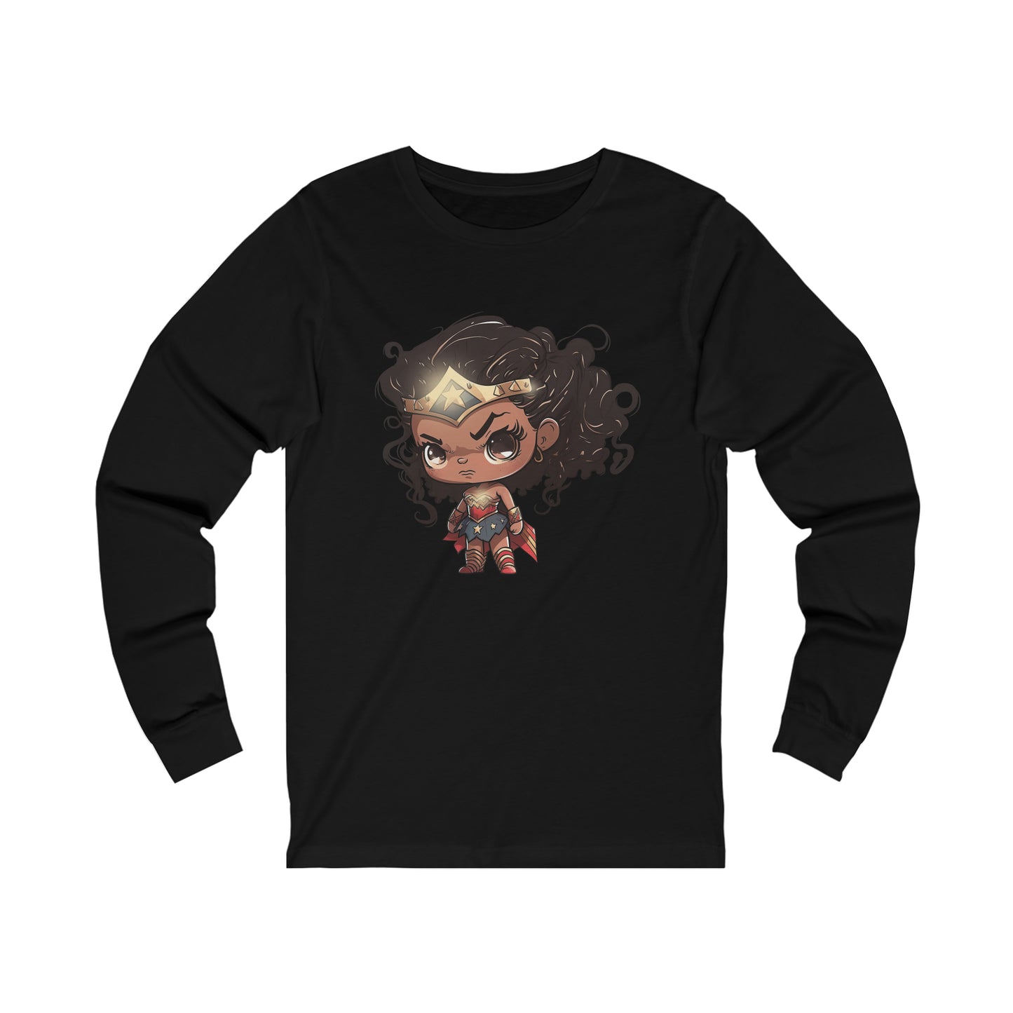 Wonder Girl Unisex Jersey Long Sleeve Tee