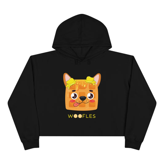 Woofles Crop Hoodie