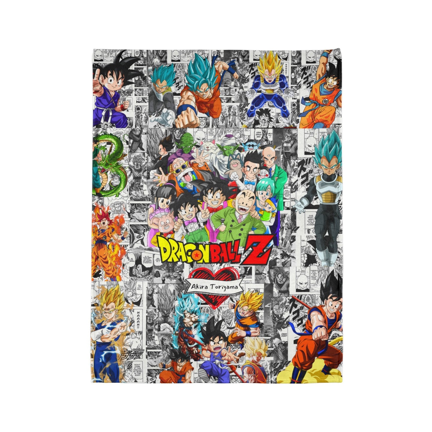 Dragon Ball In Memory Polyester Blanket