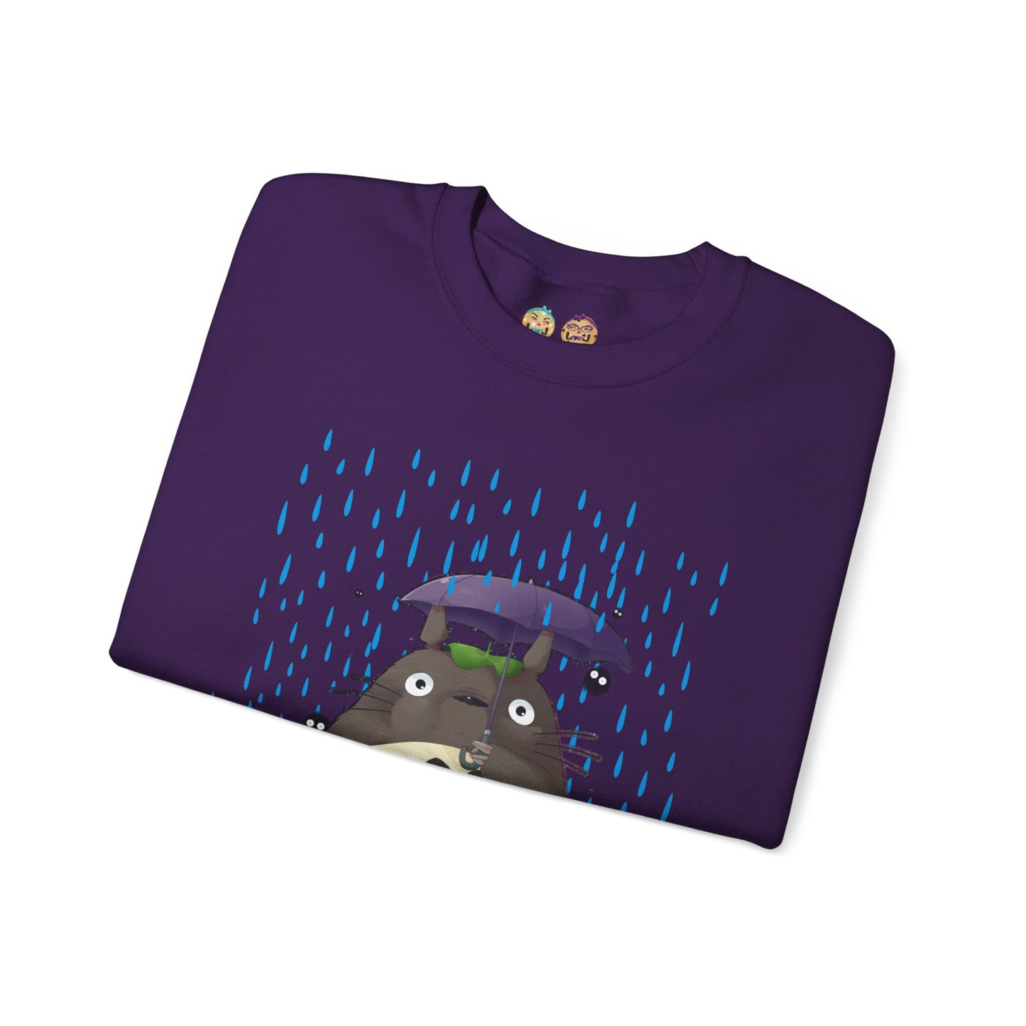 Totoro in the Rain Unisex Heavy Blend™ Crewneck Sweatshirt