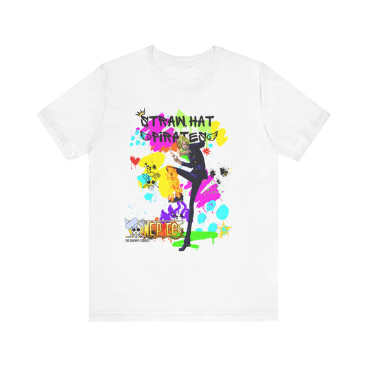 One Piece - Graffiti Sanji Unisex Jersey Short Sleeve Tee