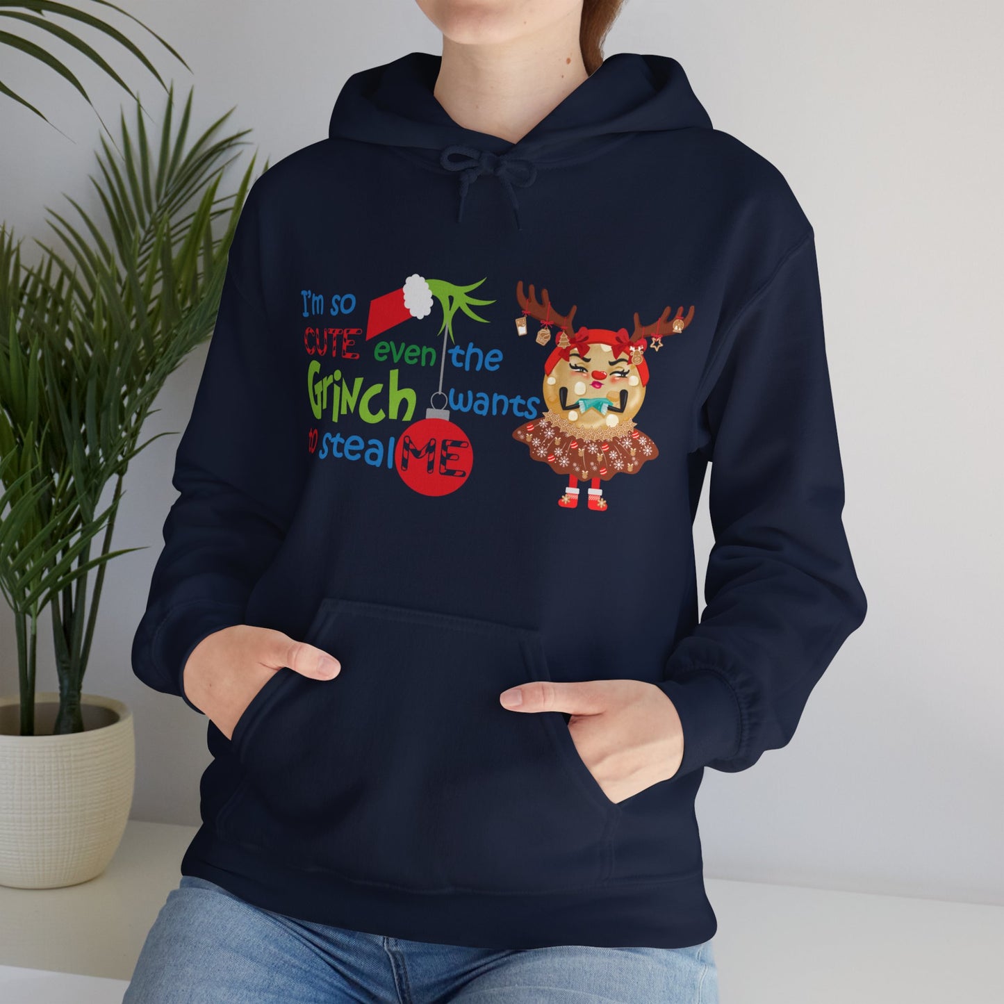 Even the Grinch Loves TGC Unisex Heavy Blend™ Hooded Sweatshirt