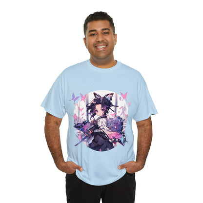 Stained Glass Shinobu Kocho Series Unisex Heavy Cotton Tee