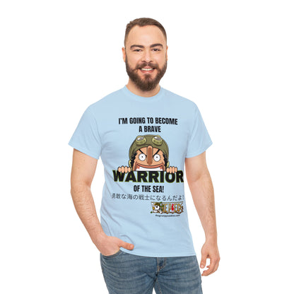 Brave Warrior of the Sea Unisex Heavy Cotton Tee