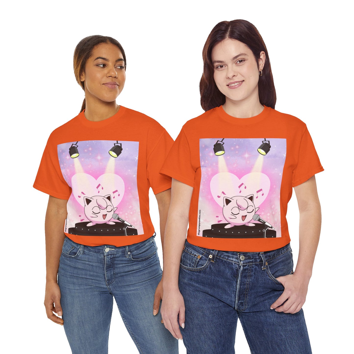 Jiggly On Stage Unisex Heavy Cotton Tee