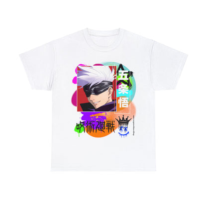 Gojo's Side Smile Unisex Heavy Cotton Tee