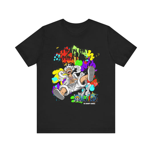 One Piece - Graffiti Luffy Unisex Jersey Short Sleeve Tee