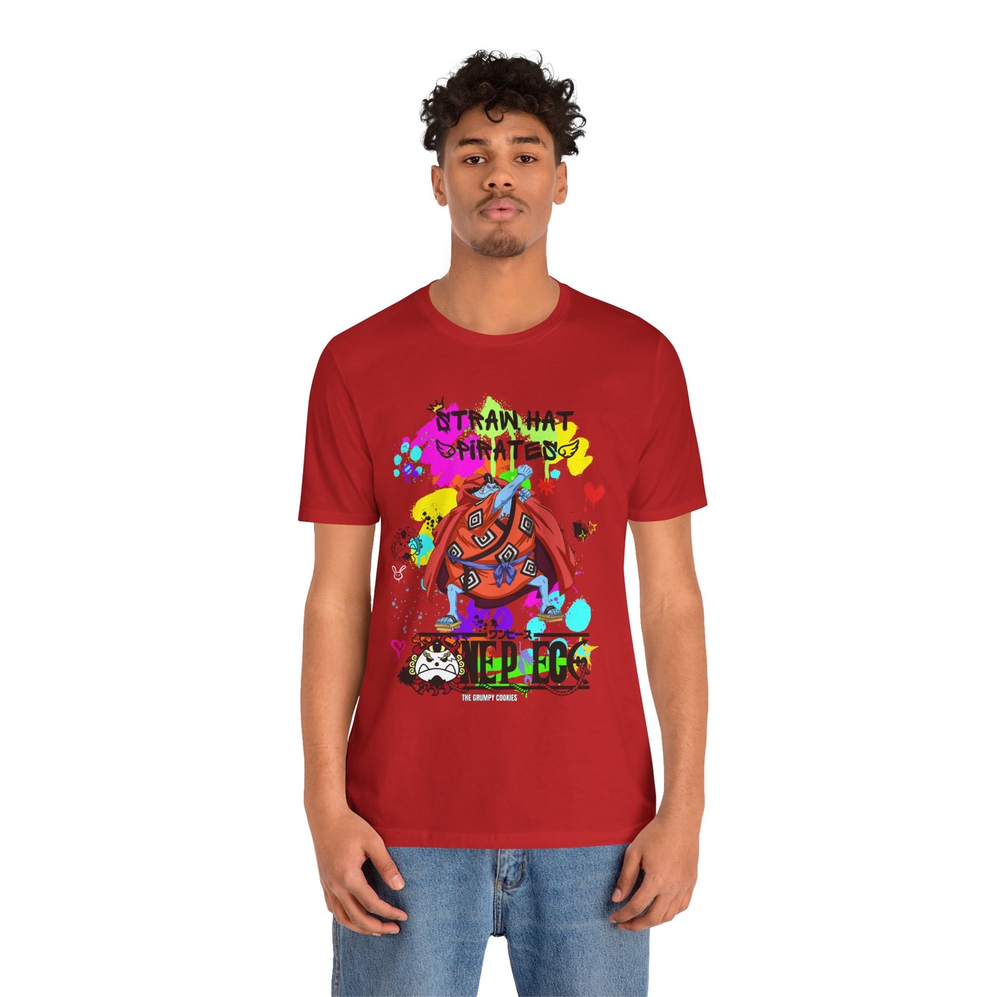 One Piece - Graffiti Jimbei Unisex Jersey Short Sleeve Tee
