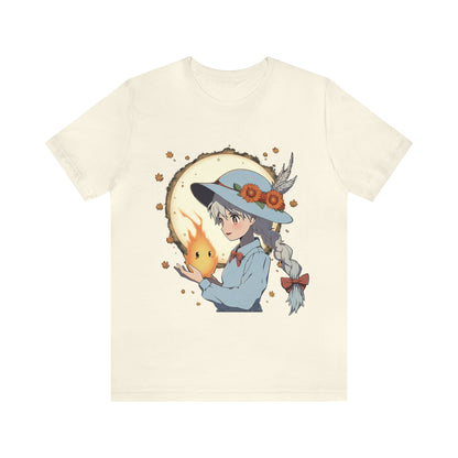 Howl's Moving Castle Jersey Short Sleeve Tee