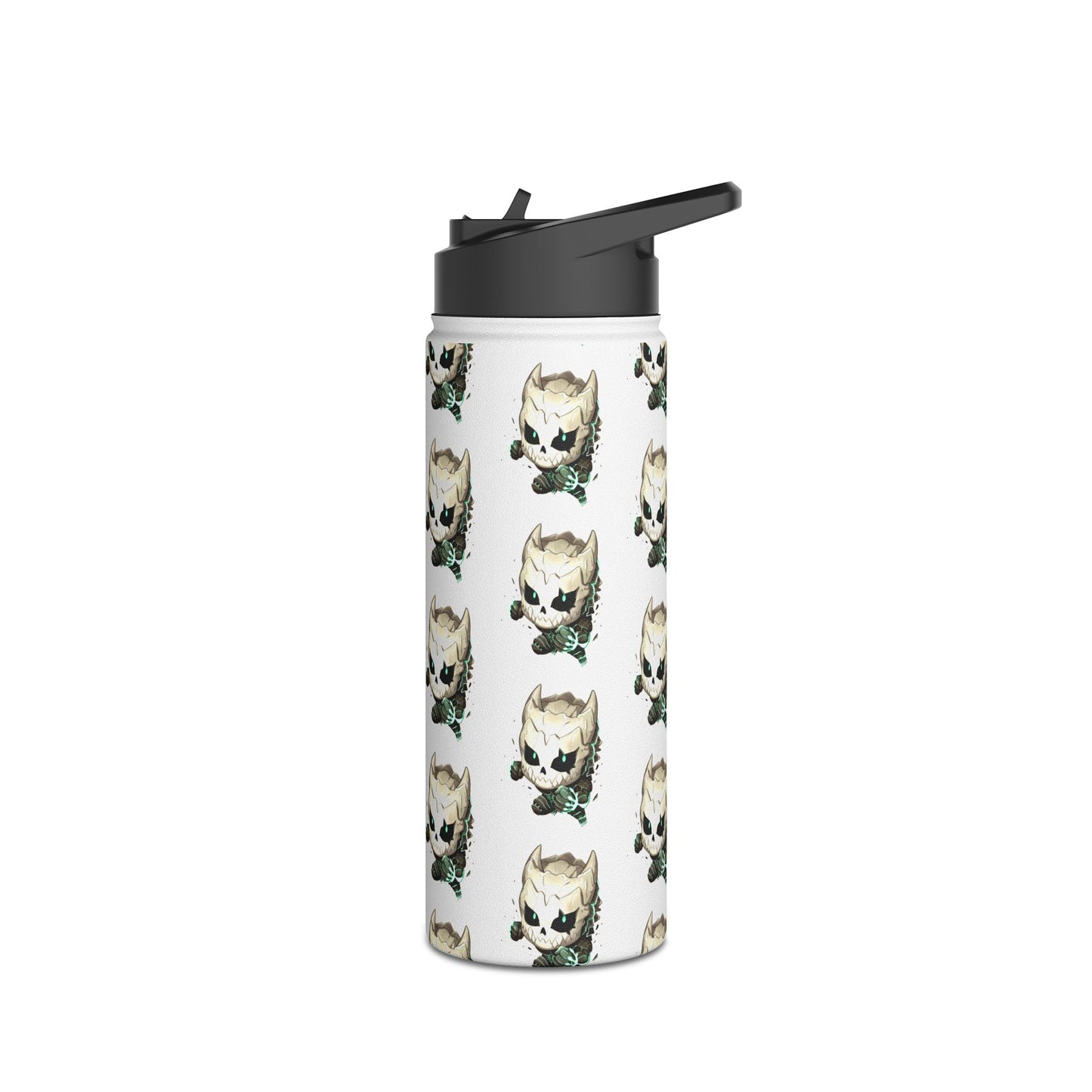 Chibi Kaiju Stainless Steel Water Bottle, Standard Lid