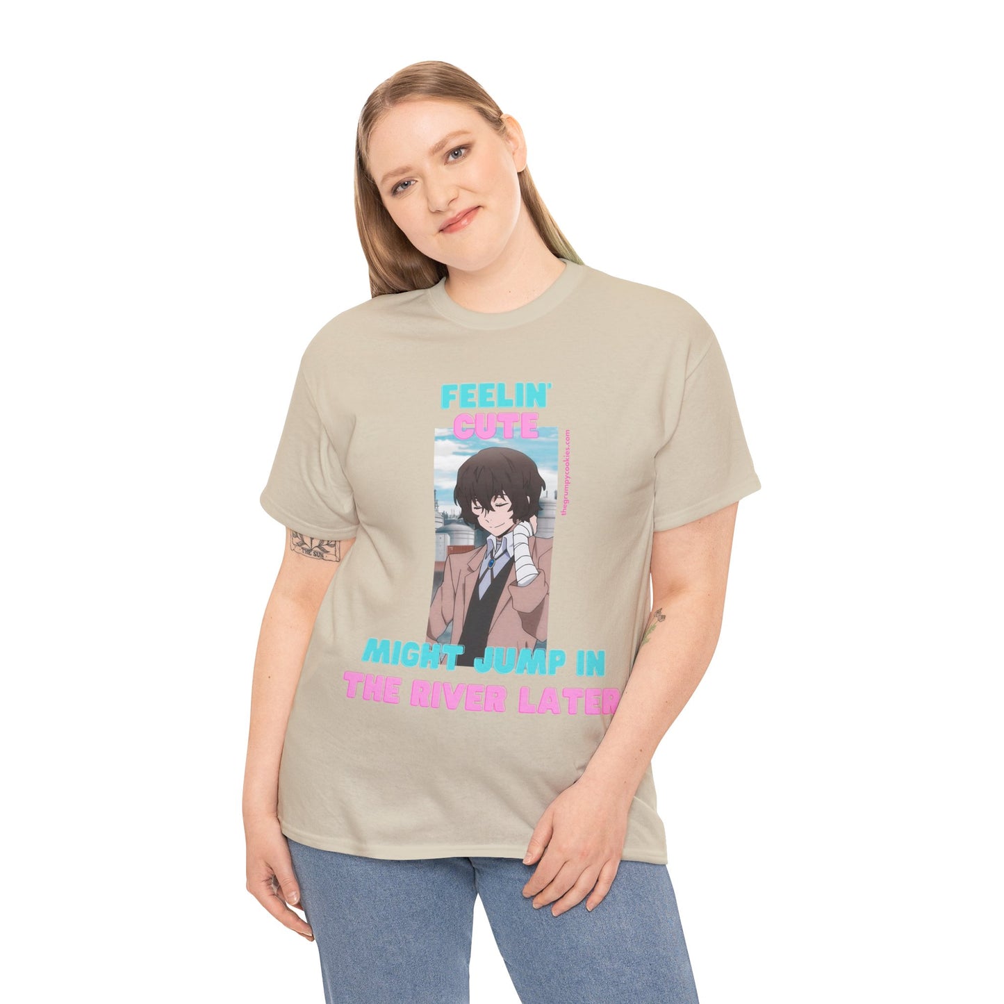 Feelin' Cute  Unisex Heavy Cotton Tee