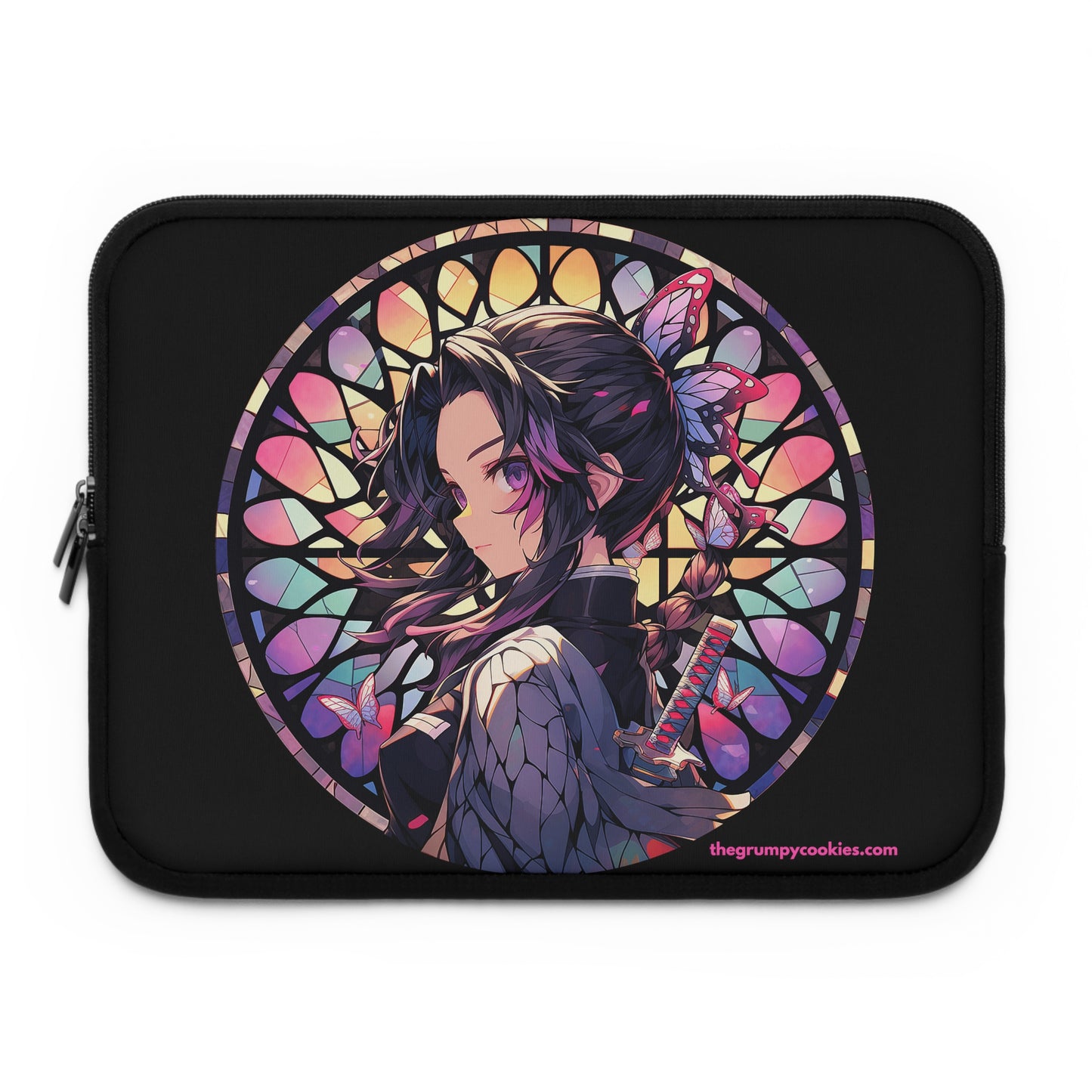 Stained Glass Shinobu Kocho Series Laptop Sleeve