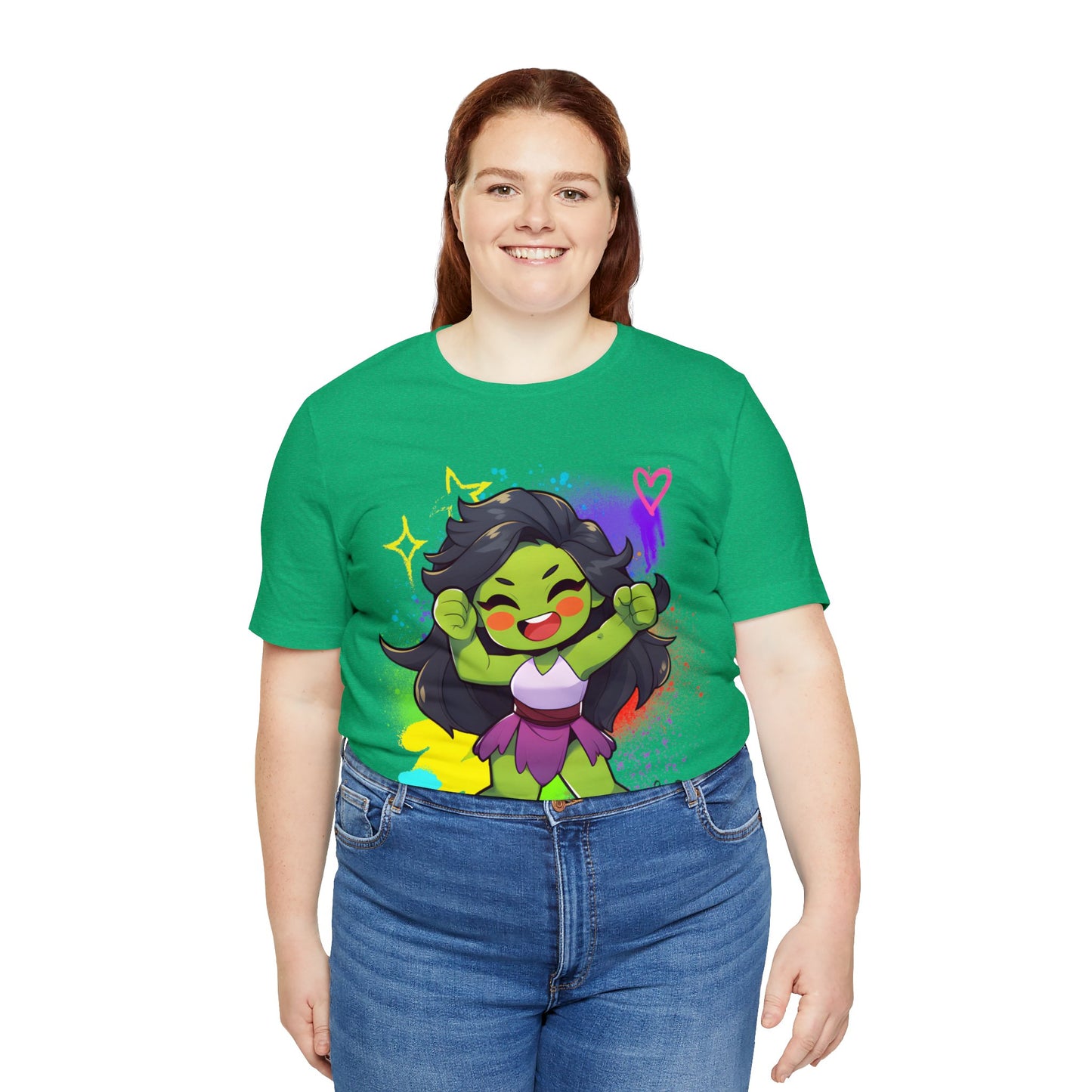 She Hulk Jersey Short Sleeve Tee