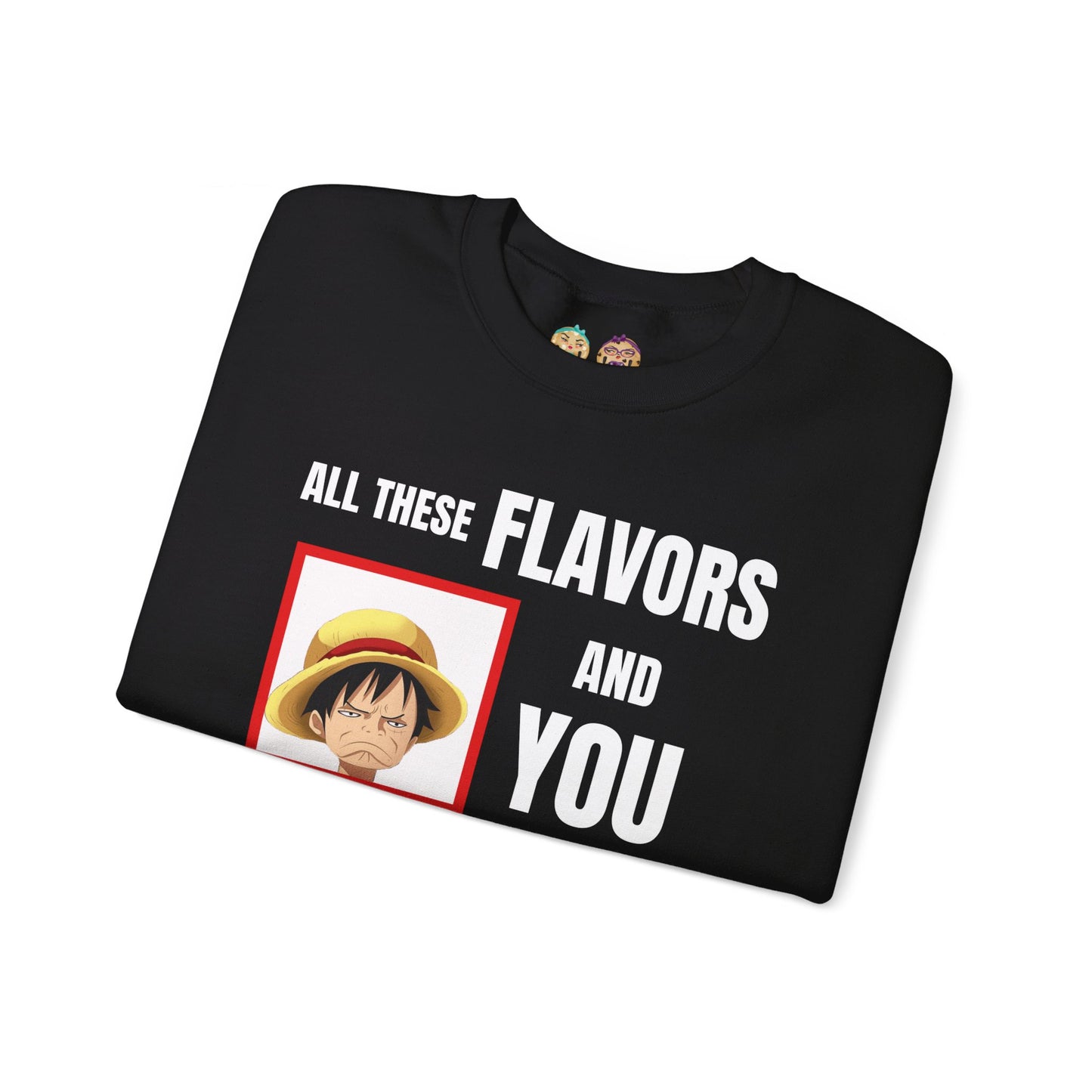 Luffy Choose to Be Salty  Unisex Heavy Blend™ Crewneck Sweatshirt