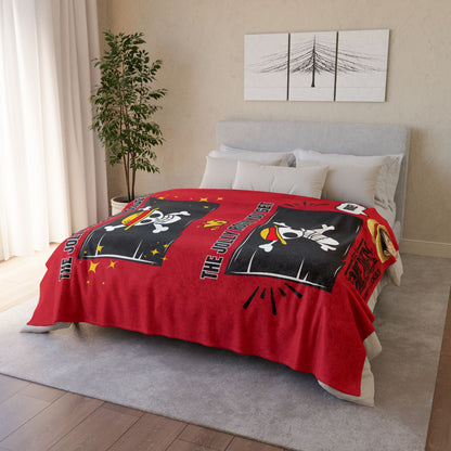 One Piece- Wish Jolly Roger Polyester Blanket