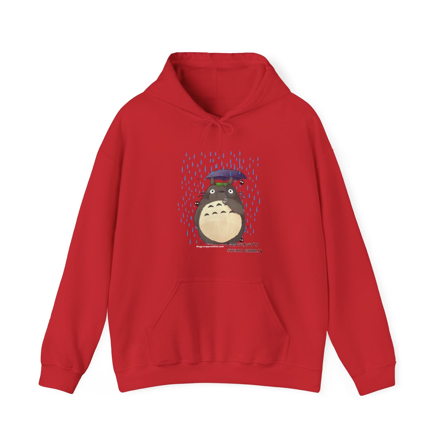 Totoro in the Rain Unisex Heavy Blend™ Hooded Sweatshirt