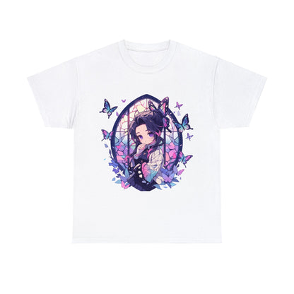 Stained Glass Shinobu Kocho Series Unisex Heavy Cotton Tee