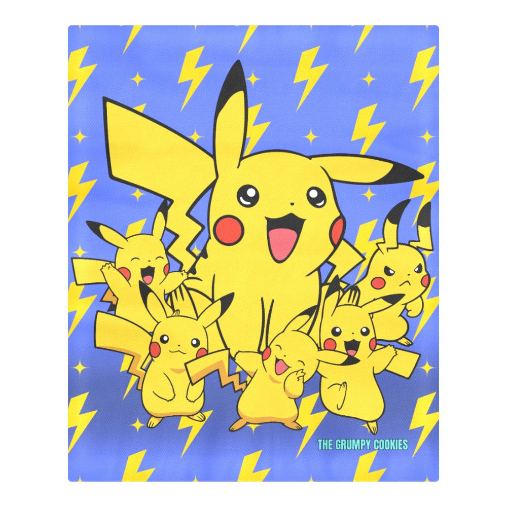 Pokemon - Pika Pika Pika 3-Piece Queen Bedding Set