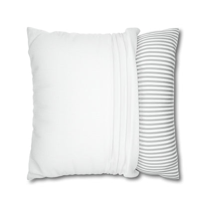 Just as Sane Spun Polyester Square Pillow Case