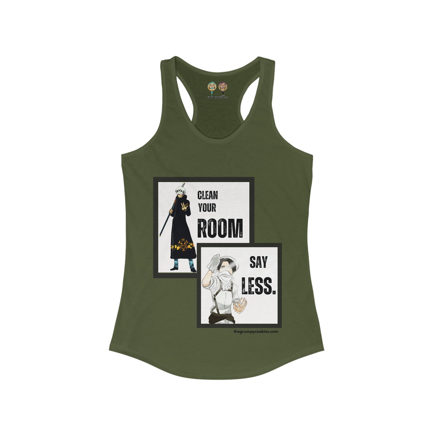 Say Less Levi x Law Crossover Women's Ideal Racerback Tank