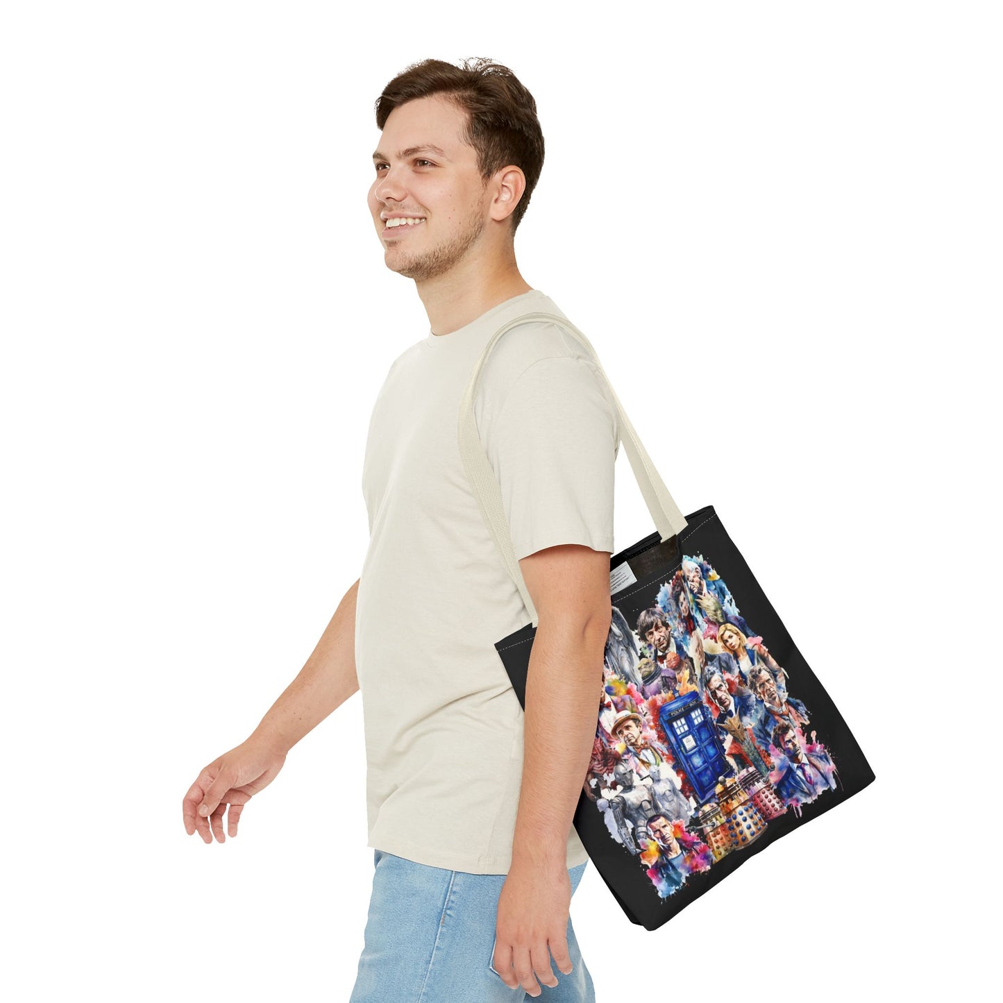 Dr Who - The Doctor and his Foes Tote Bag