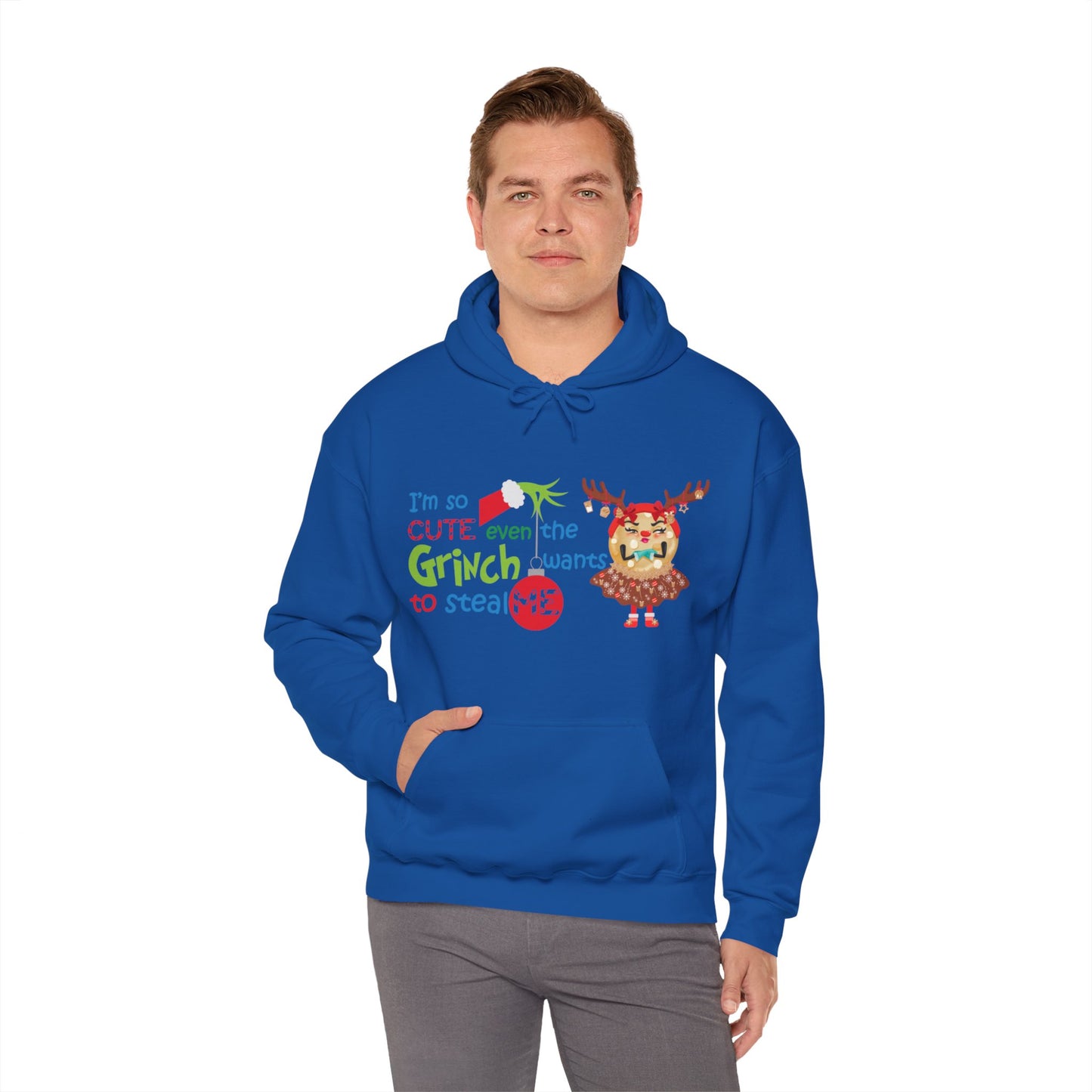 Even the Grinch Loves TGC Unisex Heavy Blend™ Hooded Sweatshirt