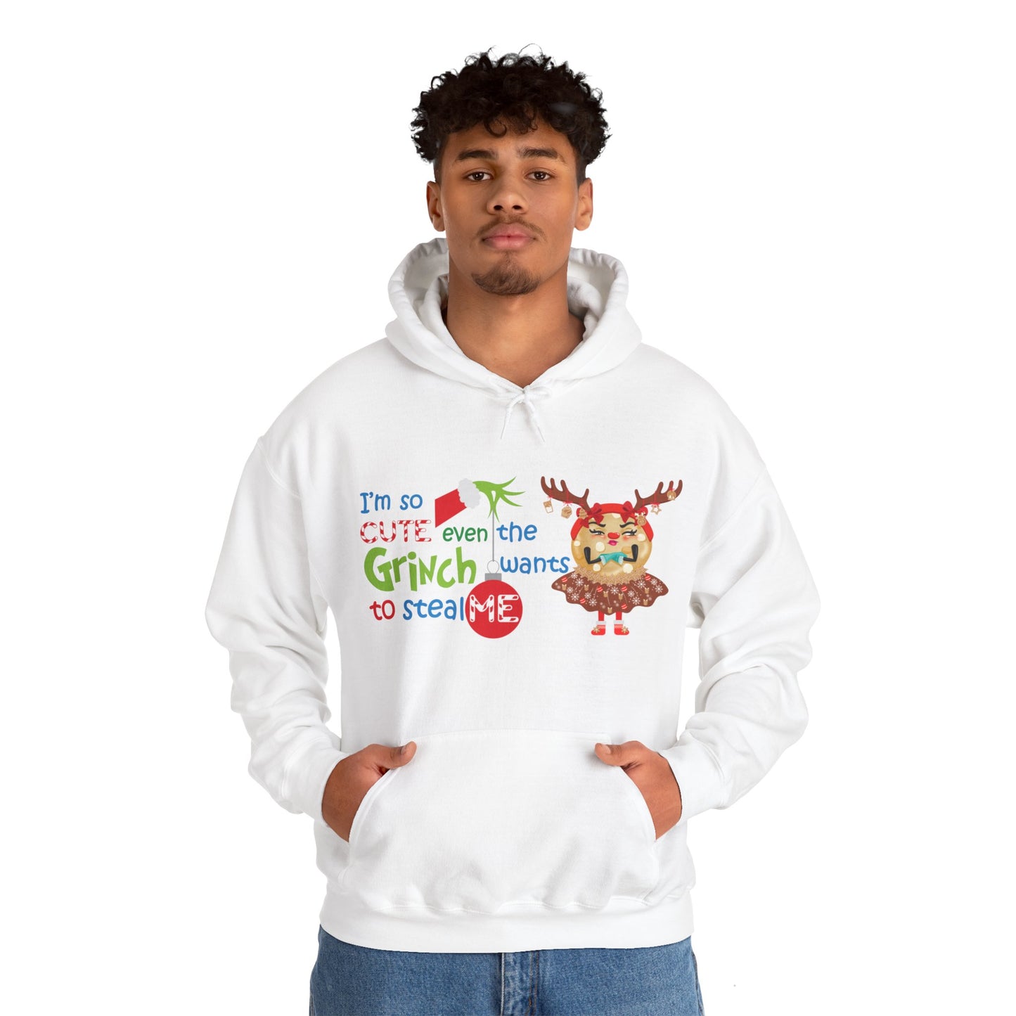 Even the Grinch Loves TGC Unisex Heavy Blend™ Hooded Sweatshirt