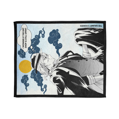 Bungo Stray Dogs- Chuya Loves Hats Polyester Blanket