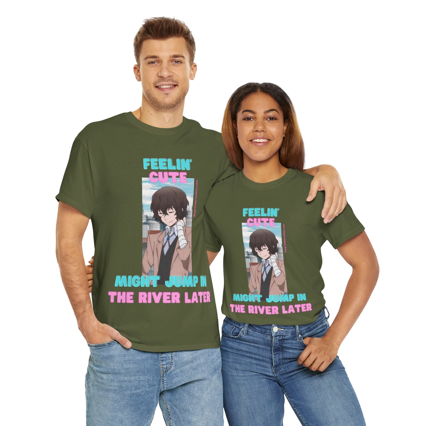 Feelin' Cute  Unisex Heavy Cotton Tee